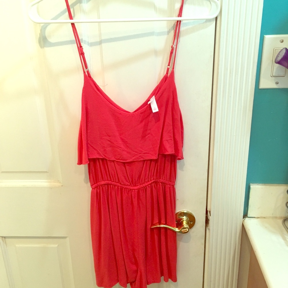Pink romper